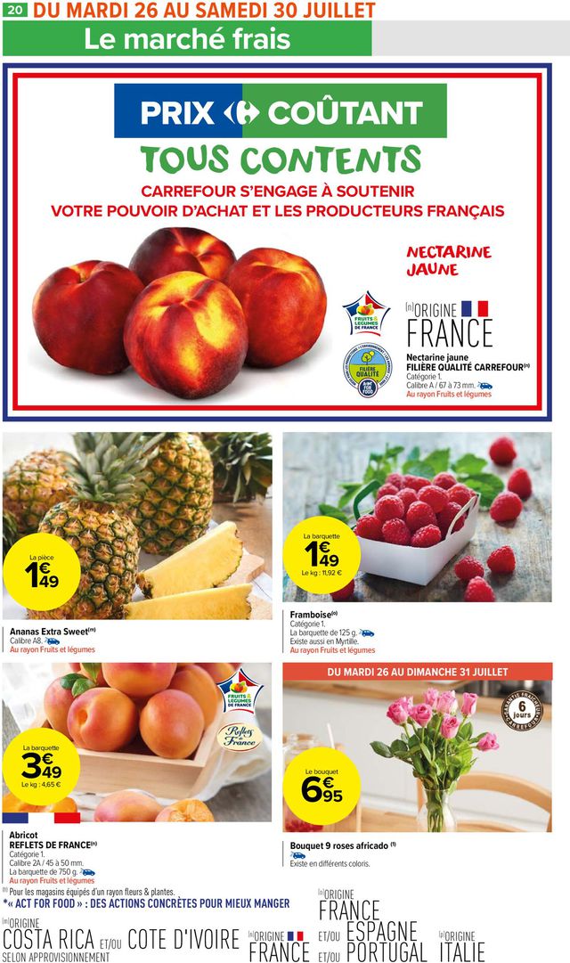 Carrefour Market Catalogue du 26.07.2022