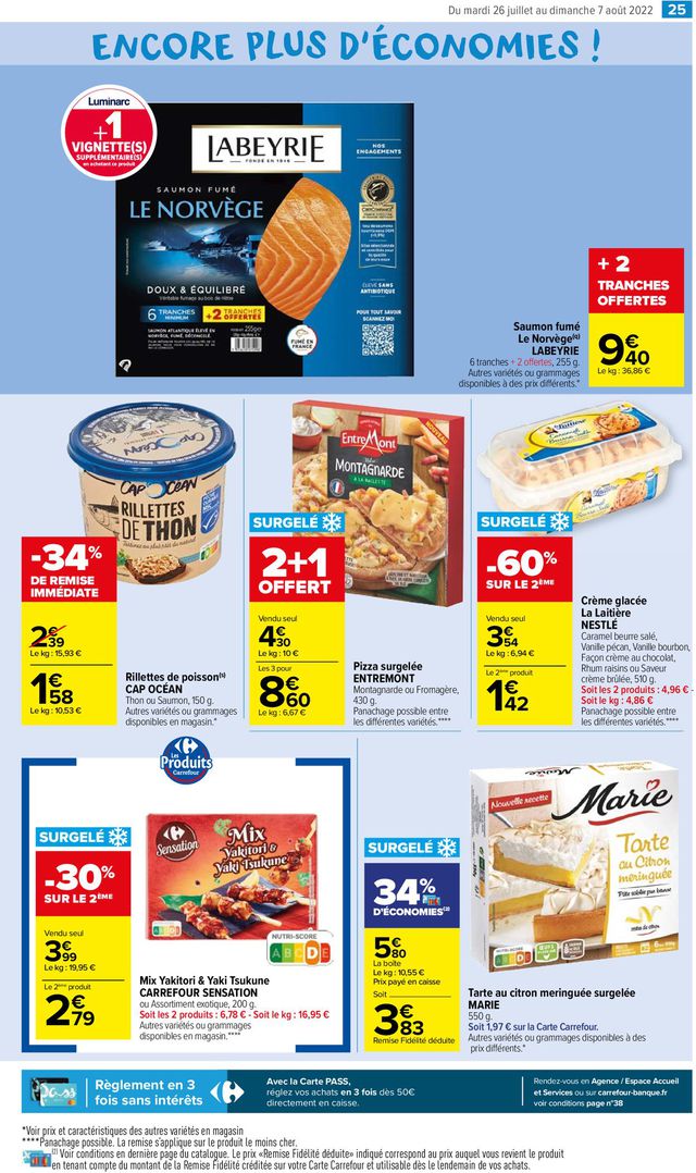 Carrefour Market Catalogue du 26.07.2022