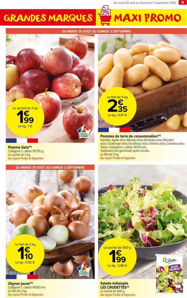 Carrefour Market Catalogue du 30.08.2022