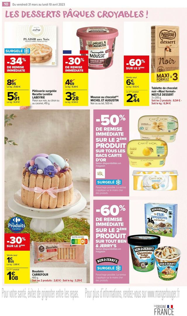 Carrefour Market Catalogue du 31.03.2023