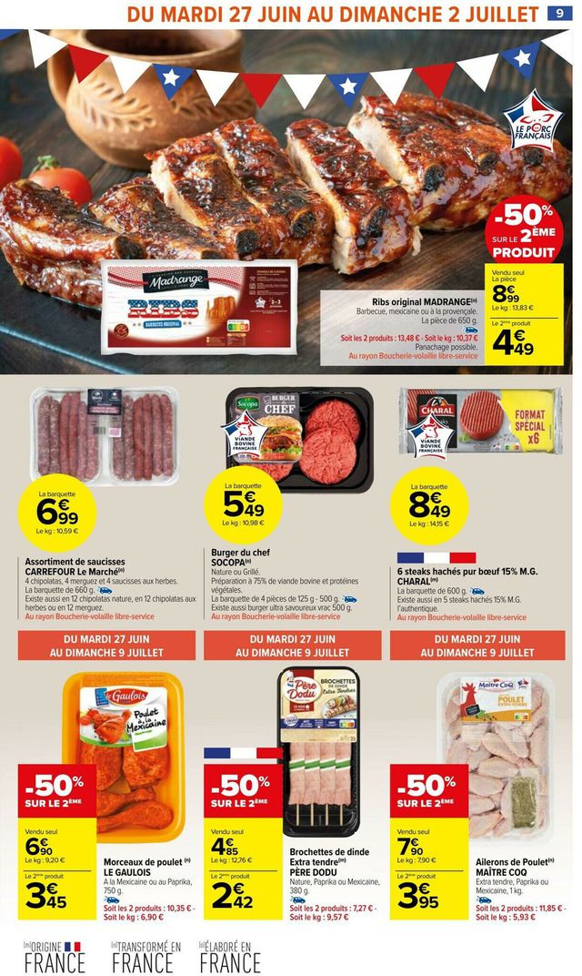 Carrefour Market Catalogue du 27.06.2023