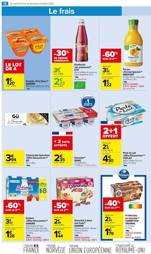Carrefour Market Catalogue du 27.06.2023