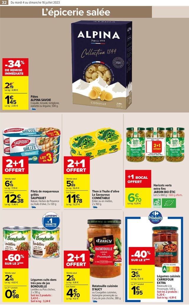 Carrefour Market Catalogue du 04.07.2023