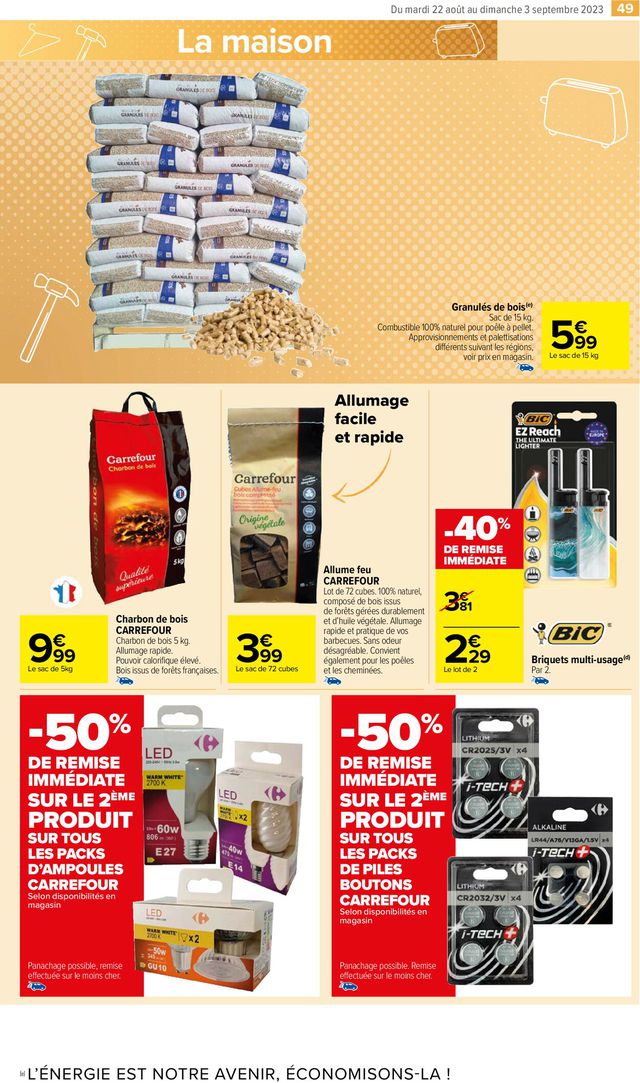 Carrefour Market Catalogue du 22.08.2023