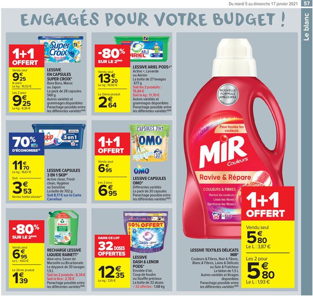 Carrefour Catalogue du 05.01.2021