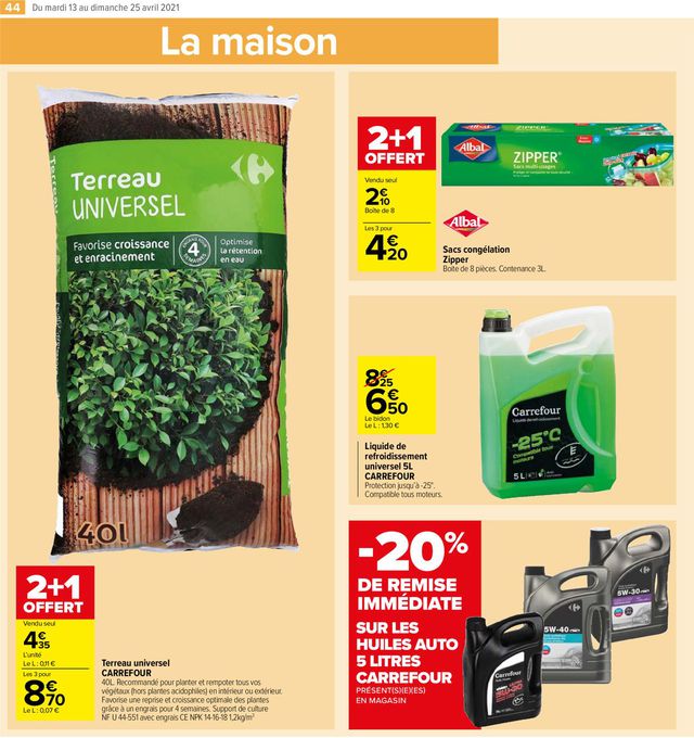 Carrefour Catalogue du 13.04.2021