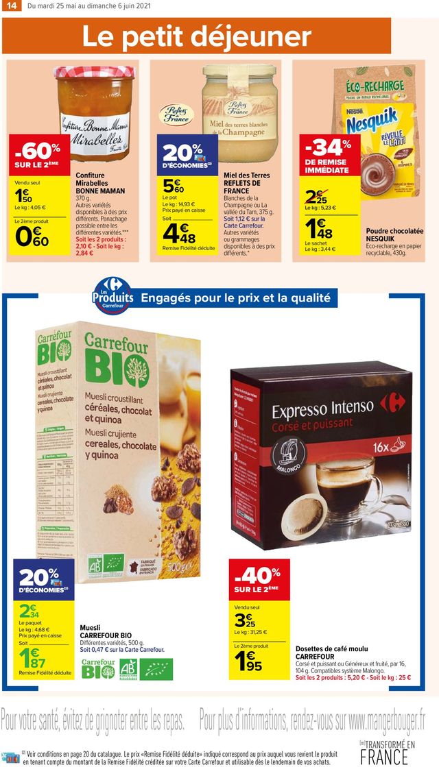 Carrefour Catalogue du 25.05.2021