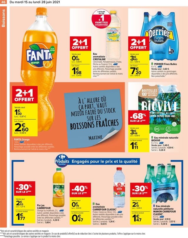Carrefour Catalogue du 15.06.2021