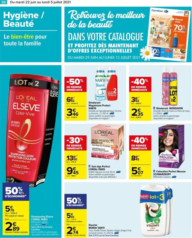 Carrefour Catalogue du 22.06.2021