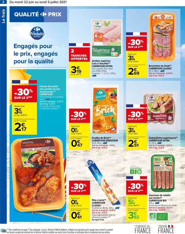 Carrefour Catalogue du 22.06.2021