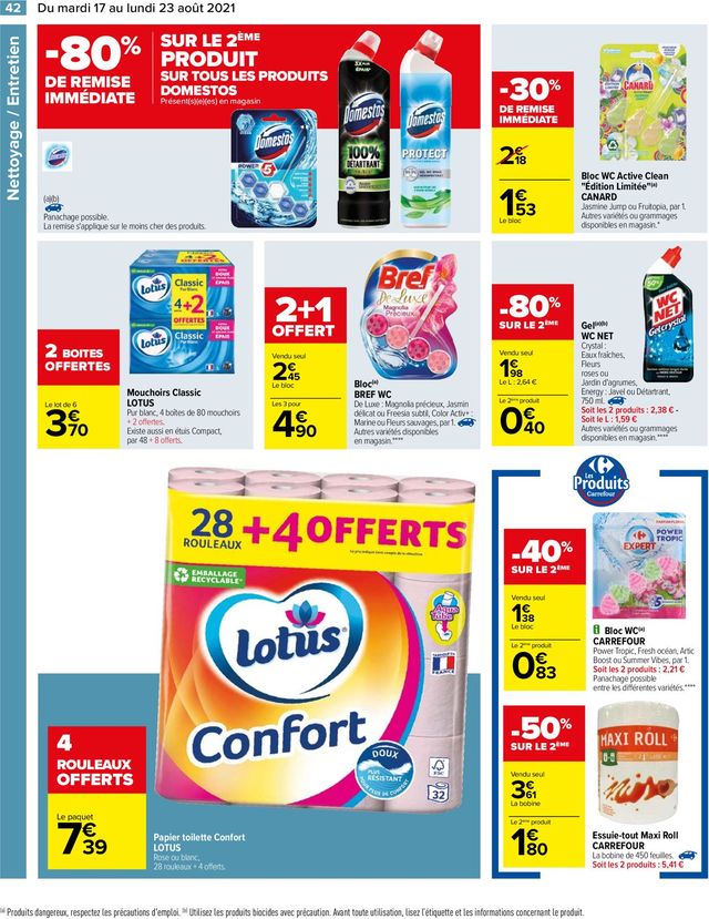 Carrefour Catalogue du 17.08.2021