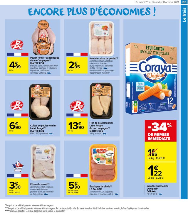 Carrefour Catalogue du 26.10.2021