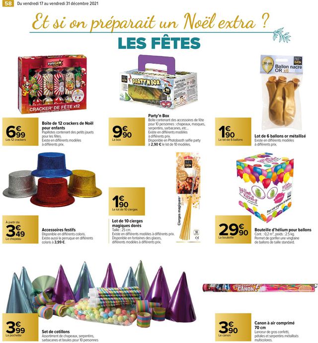 Carrefour Catalogue du 17.12.2021