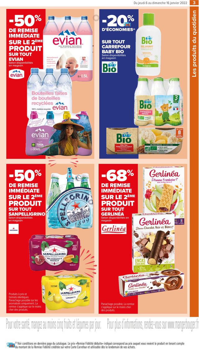 Carrefour Catalogue du 06.01.2022