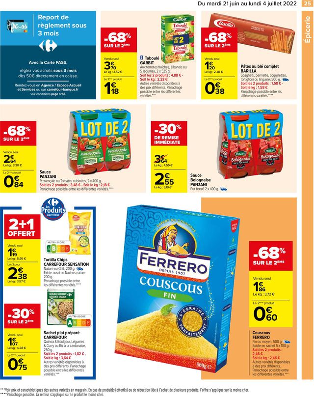 Carrefour Catalogue du 21.06.2022