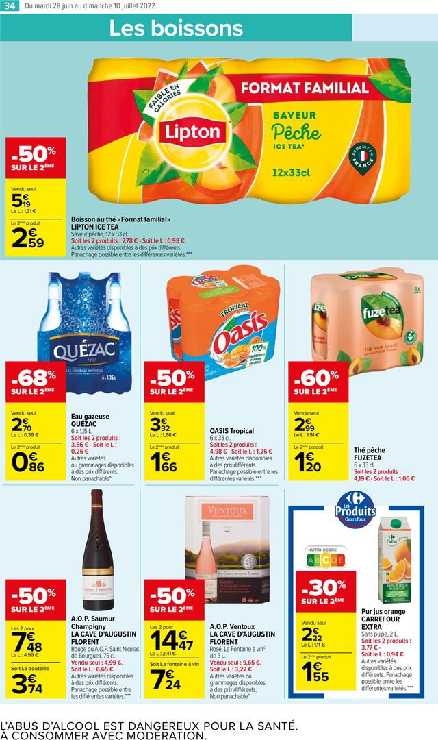 Carrefour Catalogue du 28.06.2022