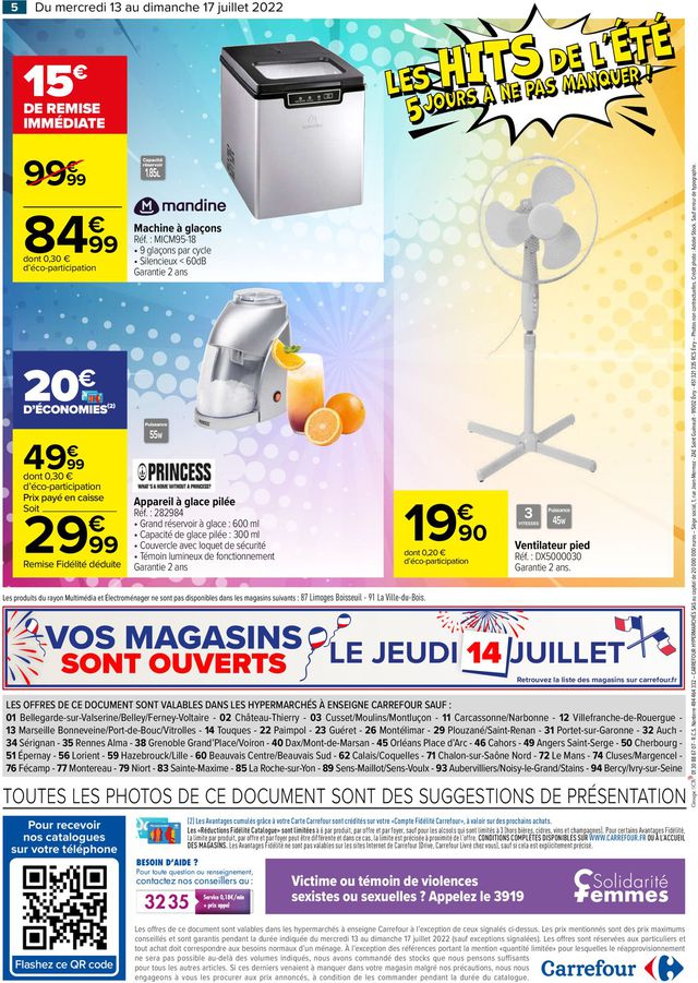 Carrefour Catalogue du 13.07.2022