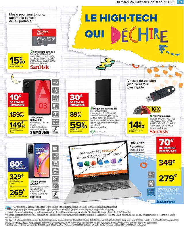 Carrefour Catalogue du 26.07.2022