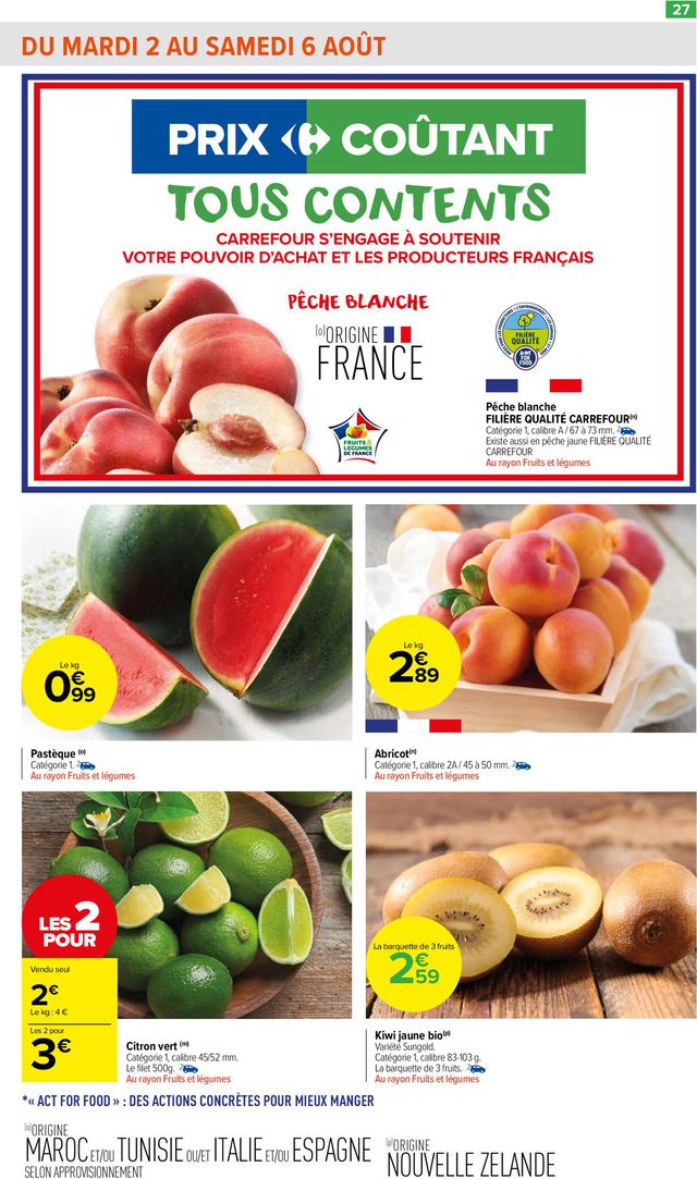 Carrefour Catalogue du 02.08.2022