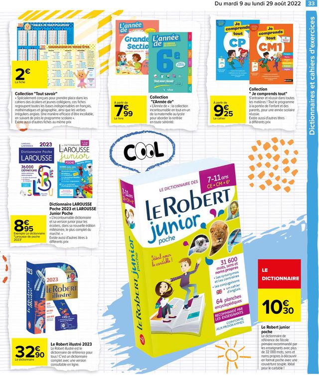 Carrefour Catalogue du 09.08.2022