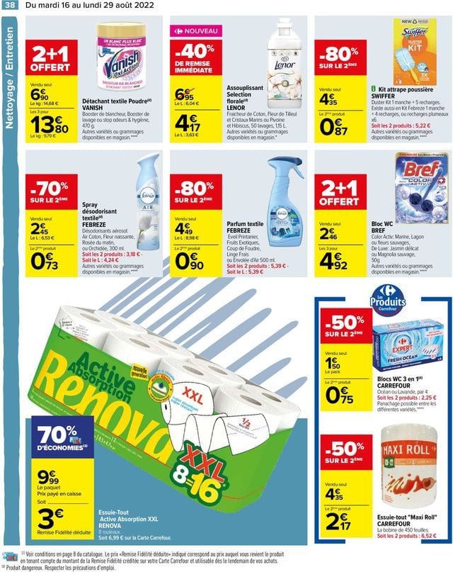 Carrefour Catalogue du 16.08.2022