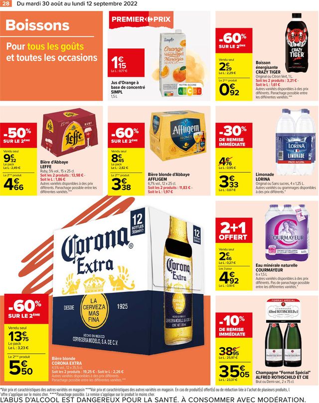 Carrefour Catalogue du 30.08.2022
