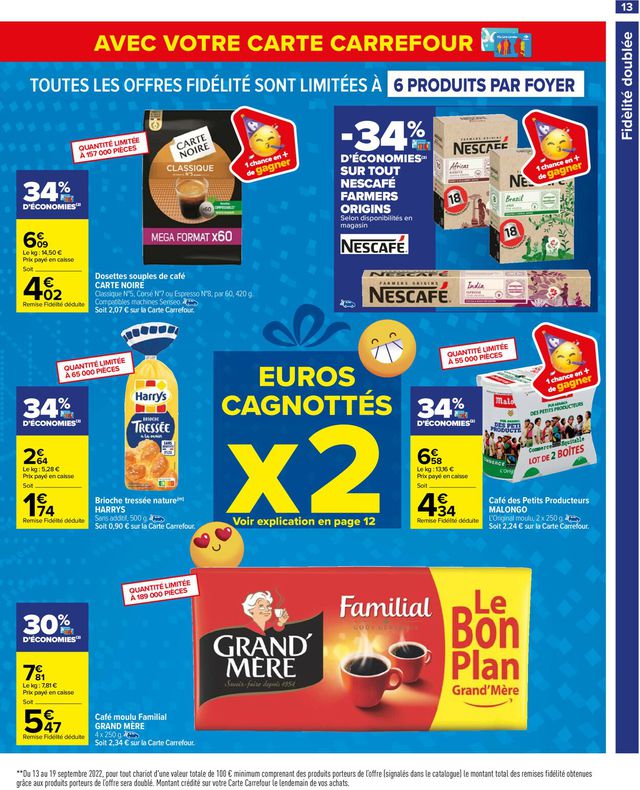 Carrefour Catalogue du 13.09.2022
