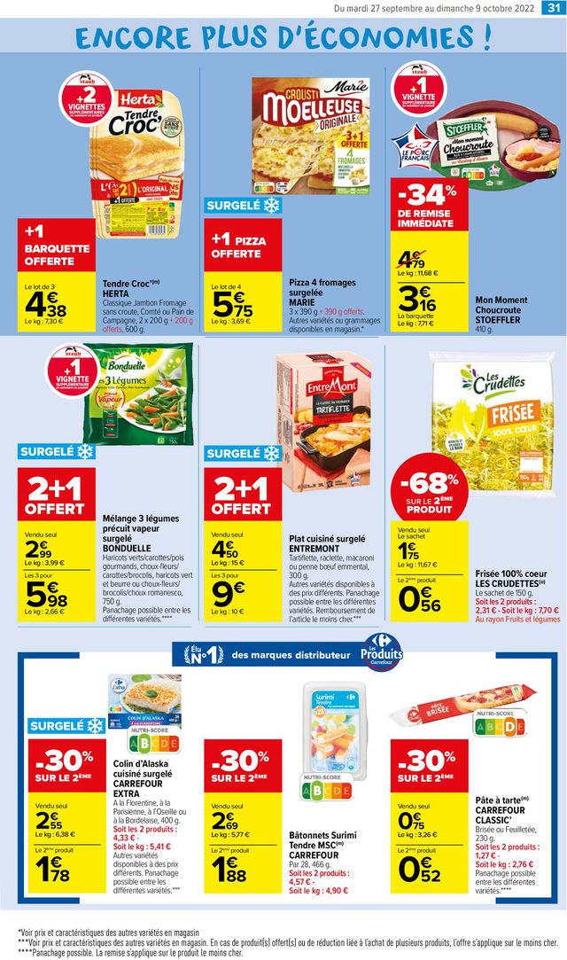 Carrefour Catalogue du 27.09.2022