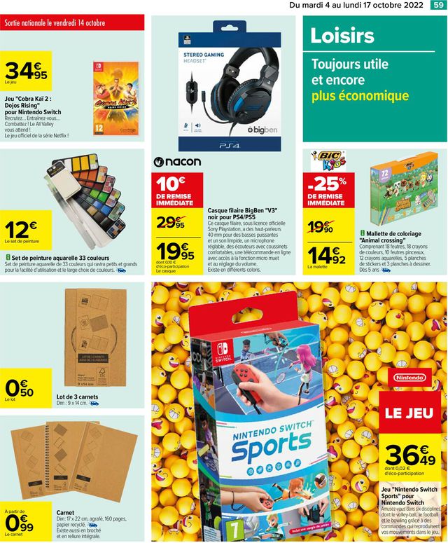 Carrefour Catalogue du 04.10.2022