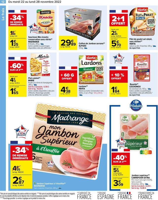 Carrefour Catalogue du 22.11.2022