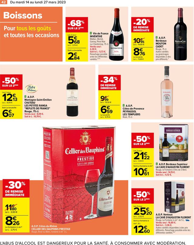 Carrefour Catalogue du 14.03.2023