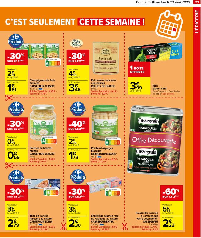 Carrefour Catalogue du 16.05.2023