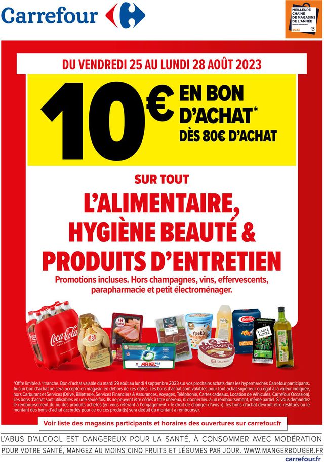 Carrefour Catalogue du 25.08.2023