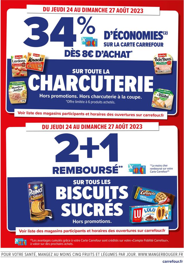 Carrefour Catalogue du 25.08.2023