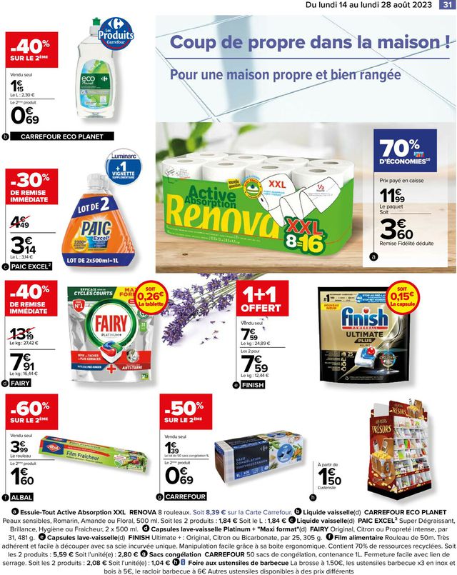 Carrefour Catalogue du 14.08.2023