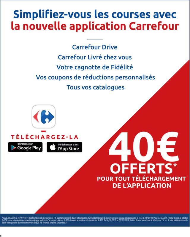 Carrefour Catalogue du 03.09.2019