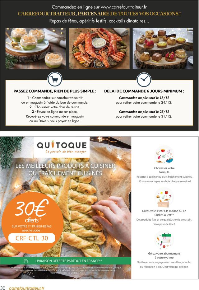 Carrefour Catalogue du 29.11.2019
