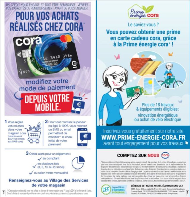 Cora Catalogue du 01.05.2022