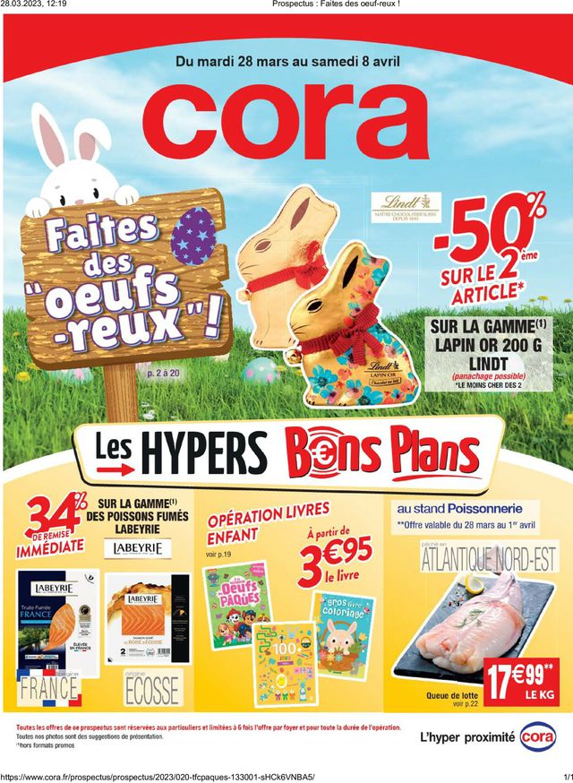 Cora Catalogue du 28.03.2023