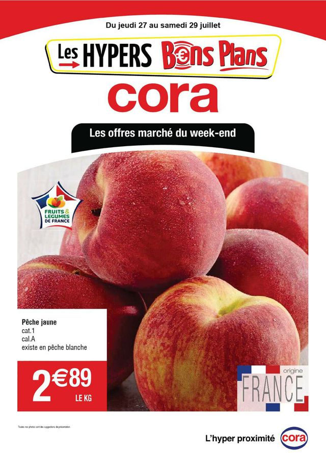 Cora Catalogue du 27.07.2023
