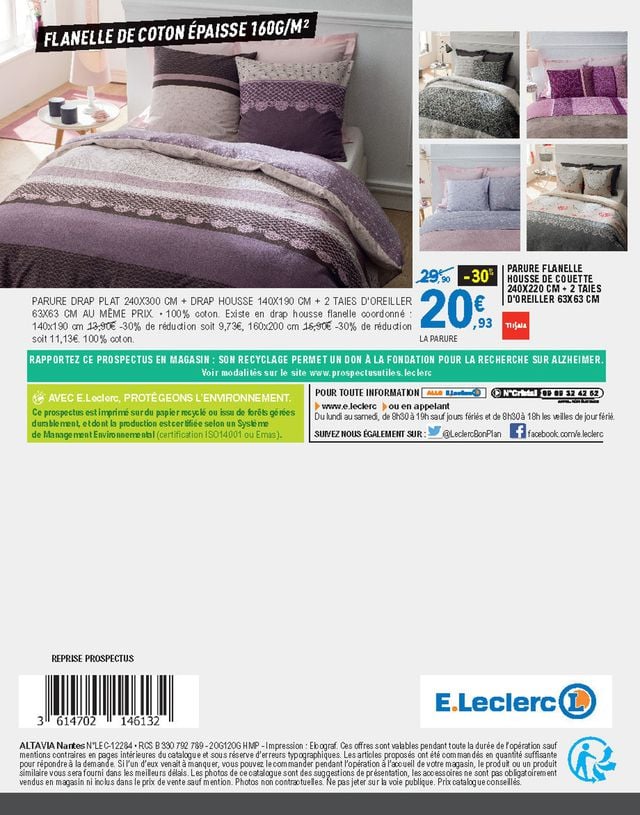 E.leclerc Catalogue du 20.10.2020