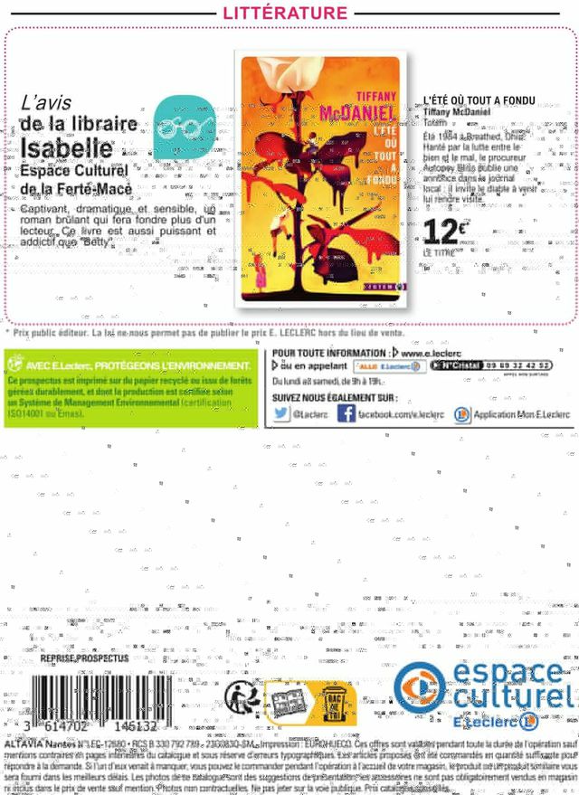 E.leclerc Catalogue du 04.07.2023
