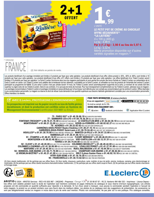 E.leclerc Catalogue du 26.03.2024