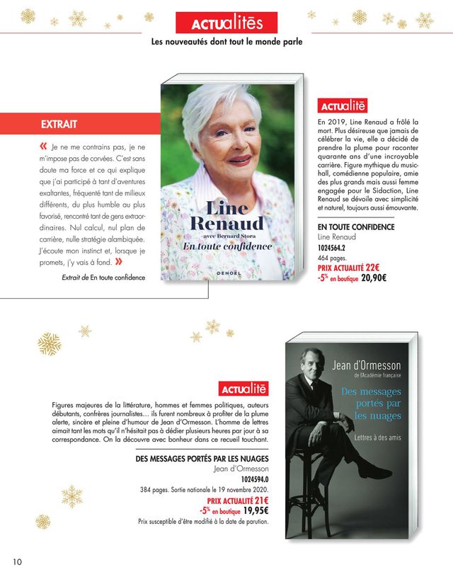 France Loisirs Catalogue du 09.11.2020