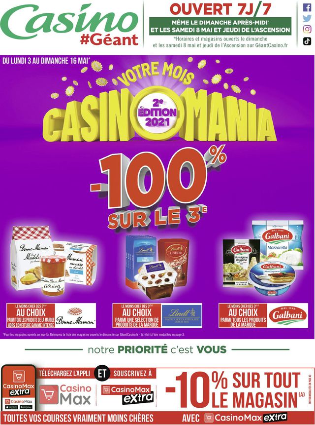 Casino #hyper Frais Catalogue du 03.05.2021