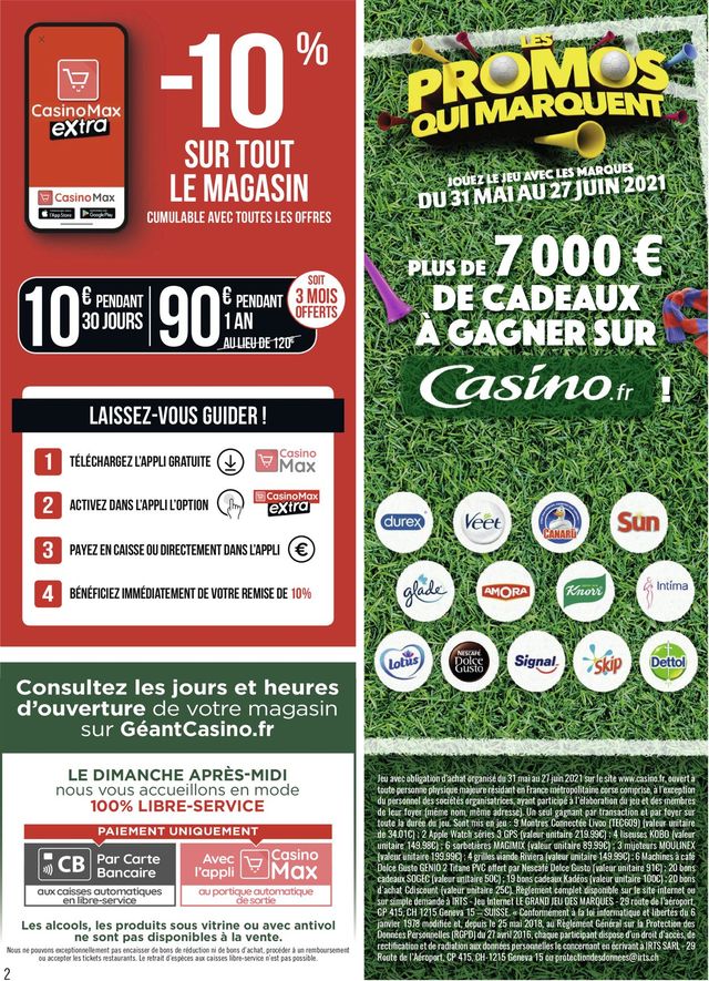 Casino #hyper Frais Catalogue du 14.06.2021