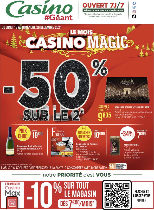 Casino #hyper Frais Catalogue du 13.12.2021