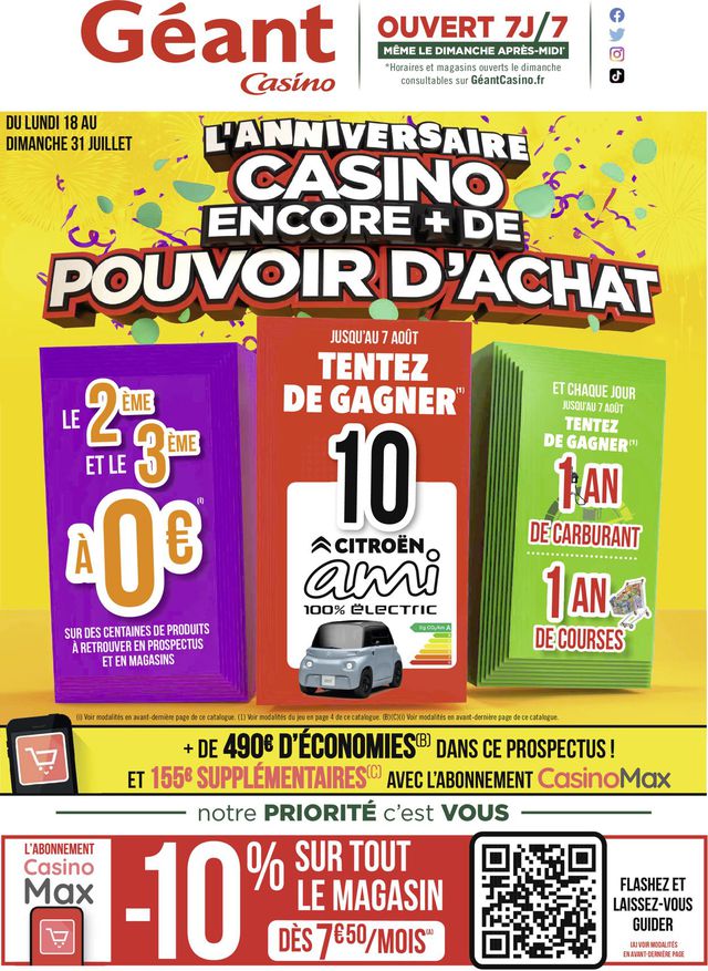 Casino #hyper Frais Catalogue du 18.07.2022