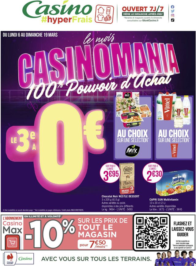 Casino #hyper Frais Catalogue du 06.03.2023