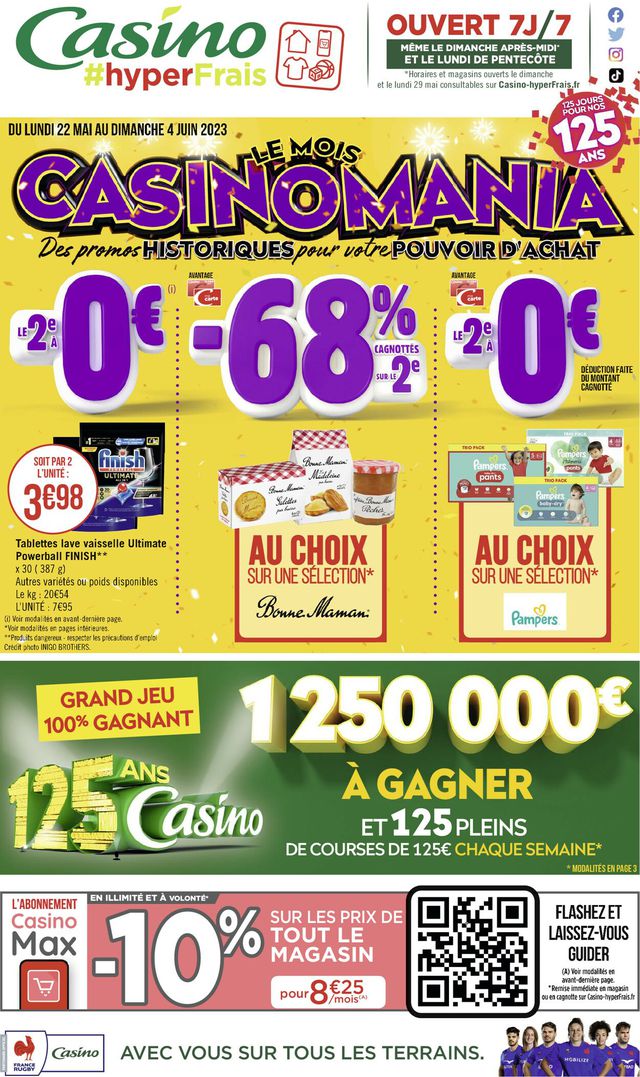 Casino #hyper Frais Catalogue du 22.05.2023